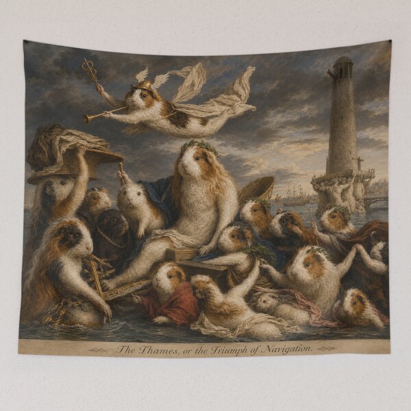 Item preview, The Thames, or the Triumph of Navigation (After James Barry) designed and sold by gandolfwizard.