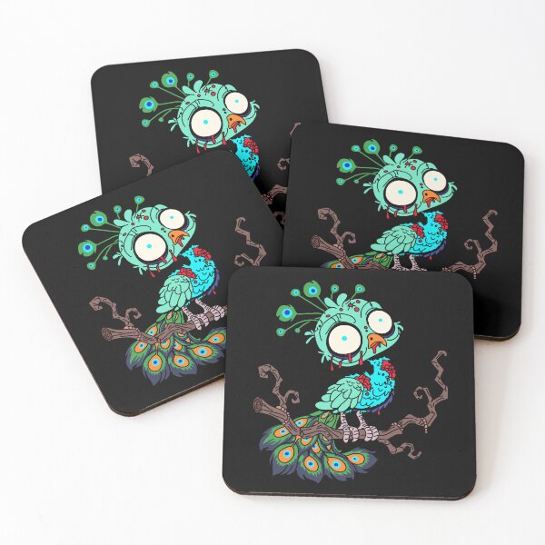 Item preview, Zombie Peacock designed and sold by HRSCreates.
