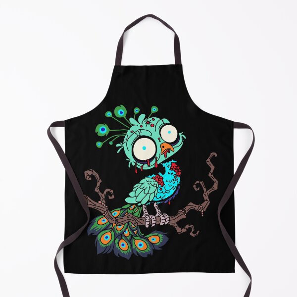 Item preview, Zombie Peacock designed and sold by HRSCreates.