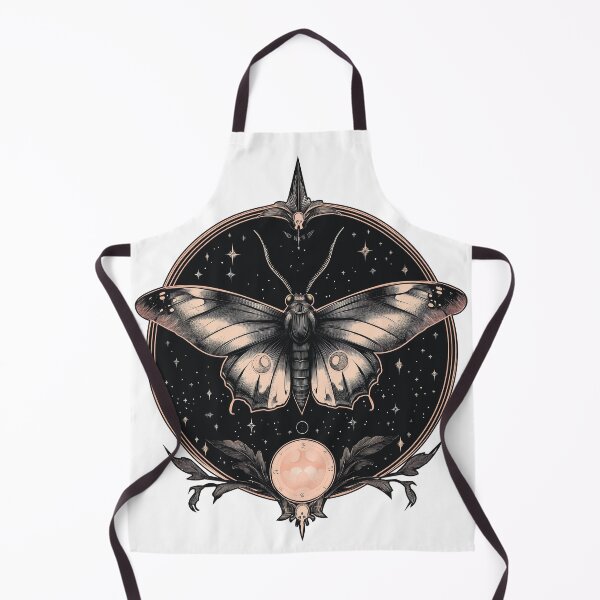Item preview, Mystical Moth Celestial Moon Phase Occult Illustration Design designed and sold by DeadPixlDesigns.