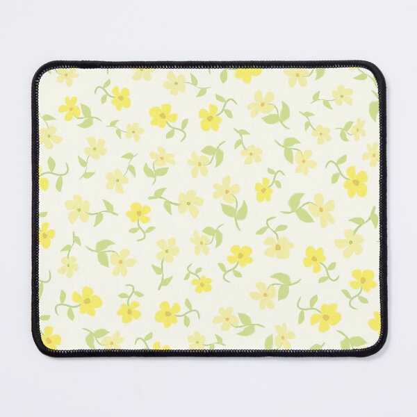 Item preview, Ditsy Yellow on White designed and sold by Indra's Net.
