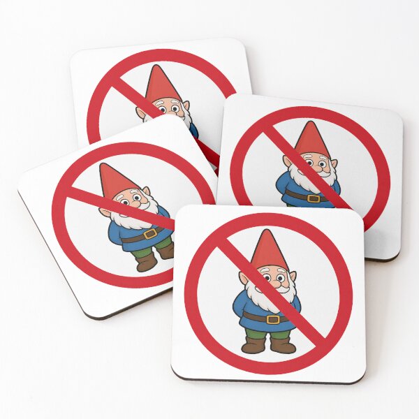 Item preview, No Gnome Funny Anti Garden Gnome Design designed and sold by MonkiFlipp.