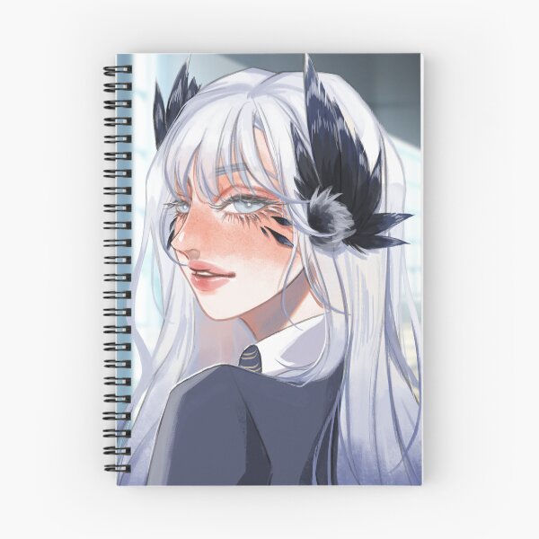 Item preview, Renei - Fantasy Japanese Falcon Mimi Schoolgirl Portrait designed and sold by Varo-DY.