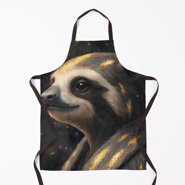 Item preview, Sloth Golden Fur Fantasy Animal Mystic Forest Dream designed and sold by mildaclairmo.