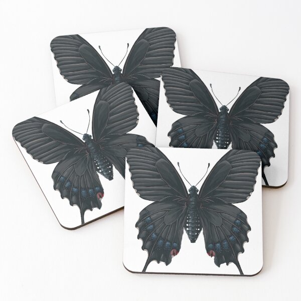 Item preview, Black Velvet Swallowtail designed and sold by IllumeInk.