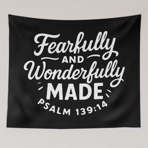 Item preview, Psalm 139:14 Fearfully And Wonderfully Made designed and sold by plushism.