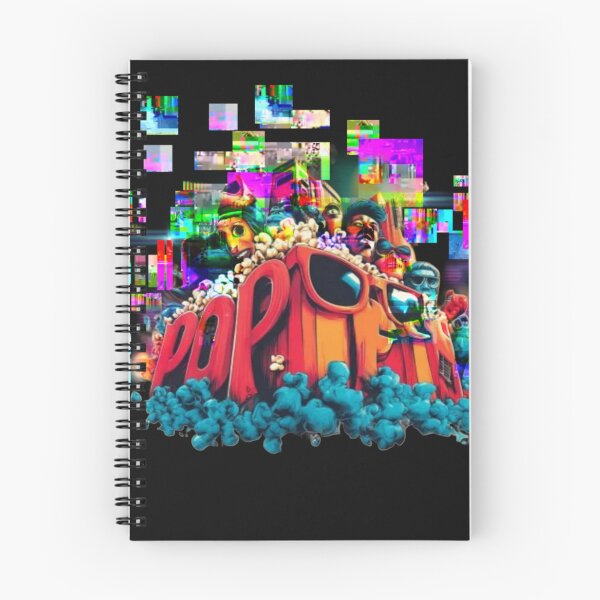 Item preview, Retro Pop Culture Glitch Art Colorful 3D Typography designed and sold by Dream Weave Studio.