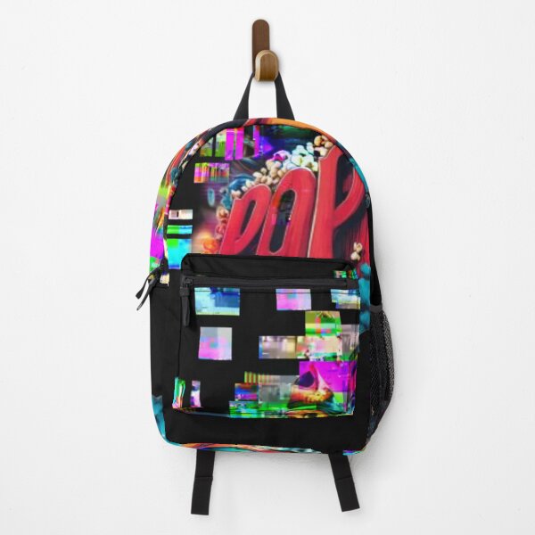 Item preview, Retro Pop Culture Glitch Art Colorful 3D Typography designed and sold by Dream Weave Studio.