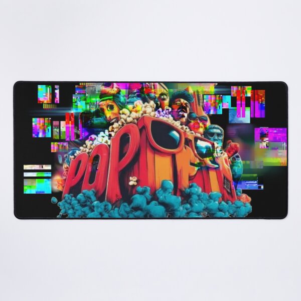 Item preview, Retro Pop Culture Glitch Art Colorful 3D Typography designed and sold by Dream Weave Studio.
