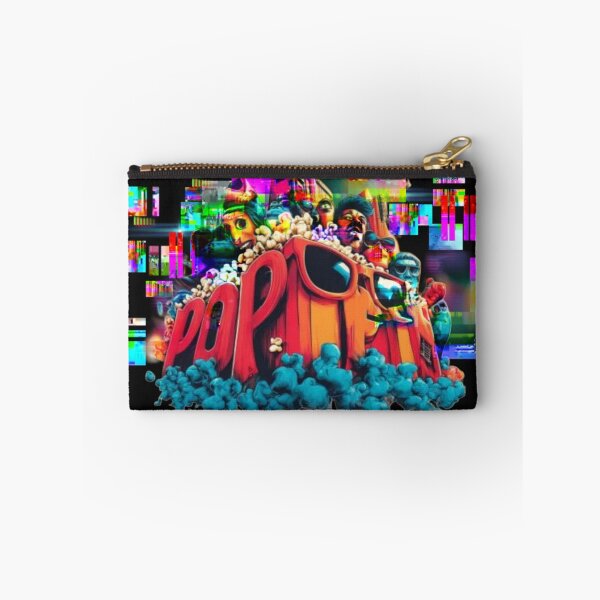 Item preview, Retro Pop Culture Glitch Art Colorful 3D Typography designed and sold by Dream Weave Studio.