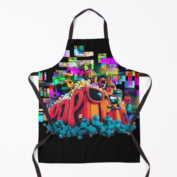 Item preview, Retro Pop Culture Glitch Art Colorful 3D Typography designed and sold by Dream Weave Studio.