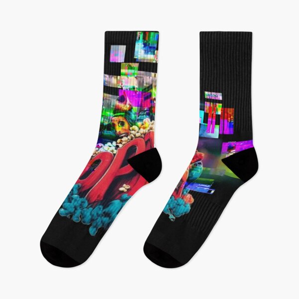 Item preview, Retro Pop Culture Glitch Art Colorful 3D Typography designed and sold by Dream Weave Studio.