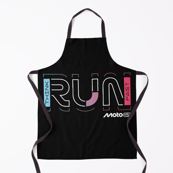 Item preview, Think Run Fast MotoGP Racing Geometric Typography designed and sold by Stotee.