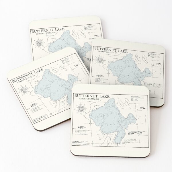 Item preview, Butternut Lake - Forest County WI  designed and sold by Jean Plout.