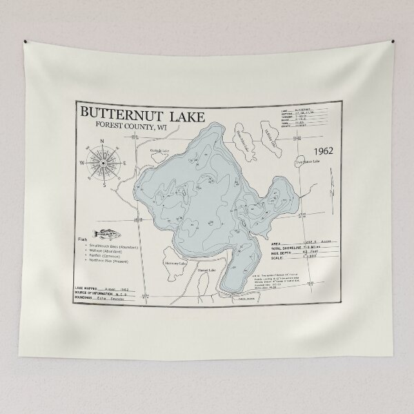 Item preview, Butternut Lake - Forest County WI  designed and sold by Jean Plout.