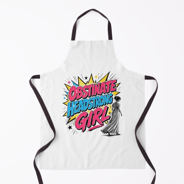 Item preview, Obstinate Headstrong Girl Pride and Prejudice Pop Art designed and sold by Fenay Designs.