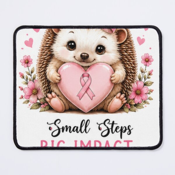 Item preview, Small Steps Big Impact Hedgehog designed and sold by ⭐ AURA STUDIO.