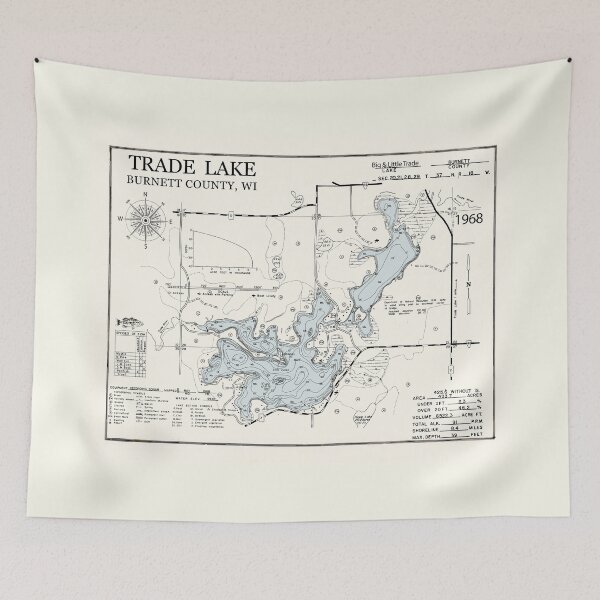 Item preview, Trade Lake -Burnett County WI  designed and sold by Jean Plout.