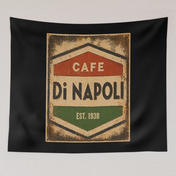 Item preview, Vintage Cafe Poster designed and sold by GoodOldVintage.
