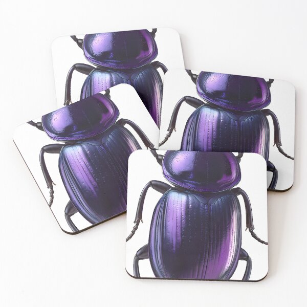 Item preview, Gothic Violet Ground Beetle designed and sold by IllumeInk.