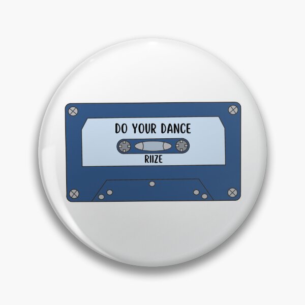 Item preview, Riize Do Your Dance Song Cute Blue Retro Cassette designed and sold by Ktinn.