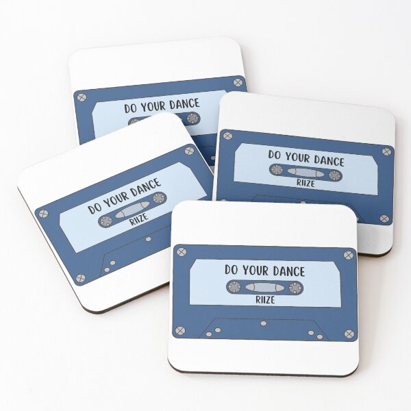 Item preview, Riize Do Your Dance Song Cute Blue Retro Cassette designed and sold by Ktinn.