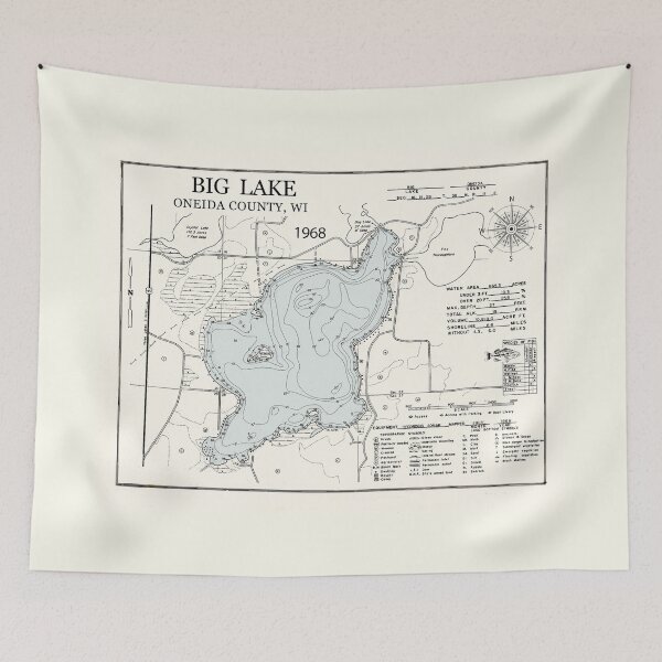 Item preview, Big Lake -Oneida County WI  designed and sold by Jean Plout.