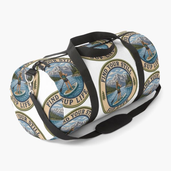 Item preview, SUP Life Merit Badge Embroidered Patch Style Paddle Board Sticker Outdoor Gear Gift designed and sold by sharifex.