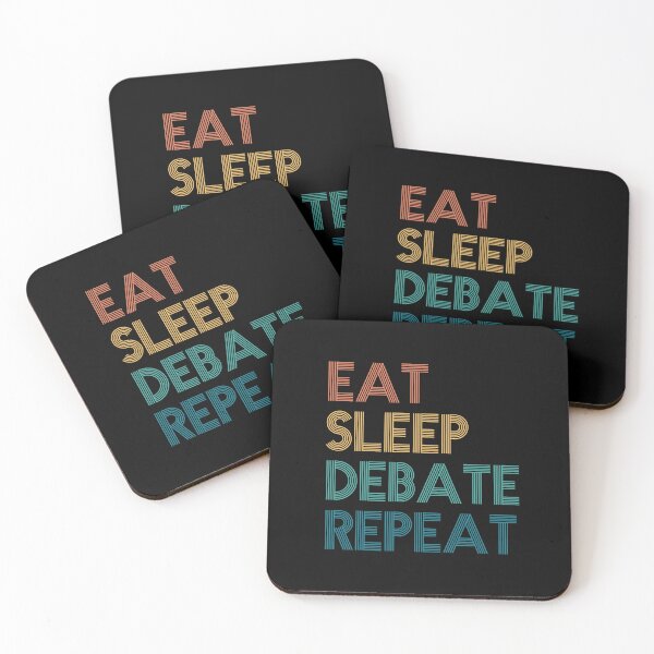 Item preview, Eat Sleep Debate Repeat - Gift For Debate Fans designed and sold by kindxinn.
