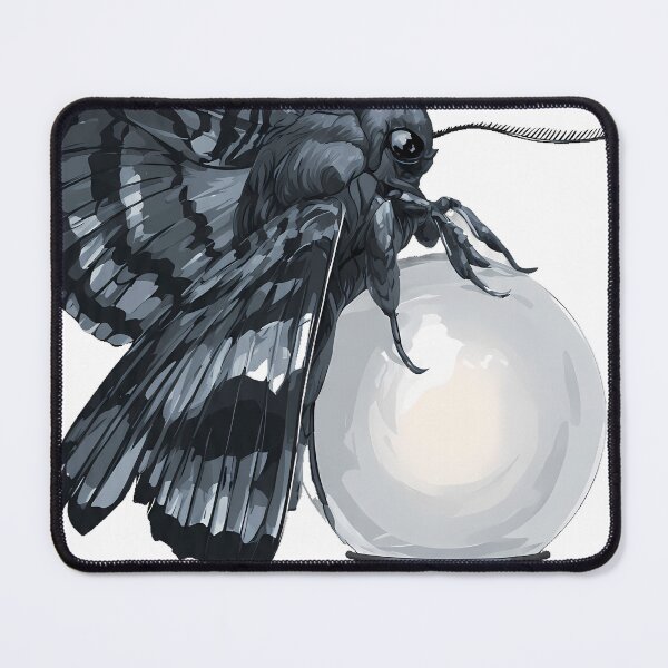 Item preview, Moth and Crystal Ball designed and sold by IllumeInk.