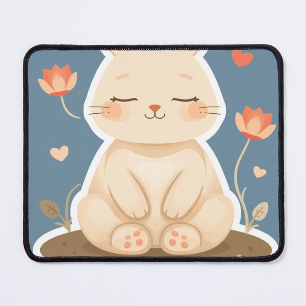 Item preview, Namaste Bunny Funny Kawaii Quote Cute Animal T-Shirt designed and sold by WrongGift.
