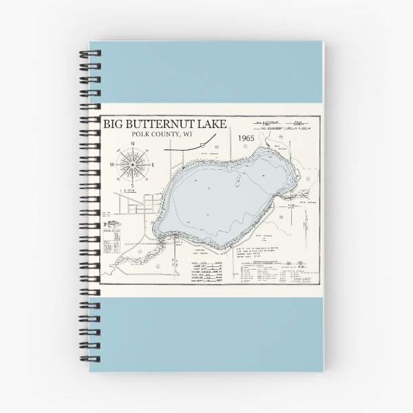 Item preview, Big Butternut Lake -Polk County WI  designed and sold by Jean Plout.