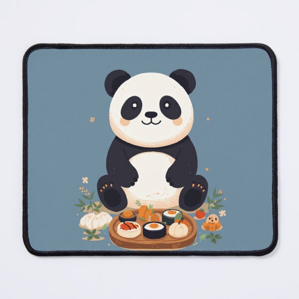 Item preview, Cute Panda Sushi Foodie Kawaii Animal Food Lover T-Shirt designed and sold by WrongGift.