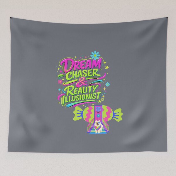 Item preview, Dream Chaser & Reality Illusionist T-Shirt | Neon Candy House Aesthetic designed and sold by Aimetoi.