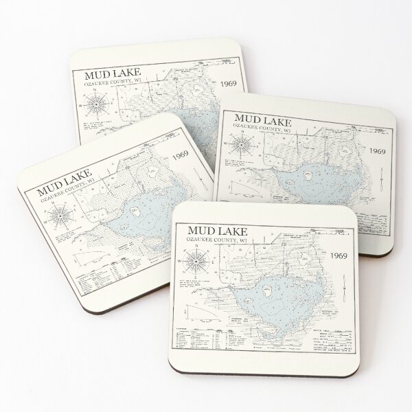Item preview, Mud Lake - Ozaukee County WI  designed and sold by Jean Plout.