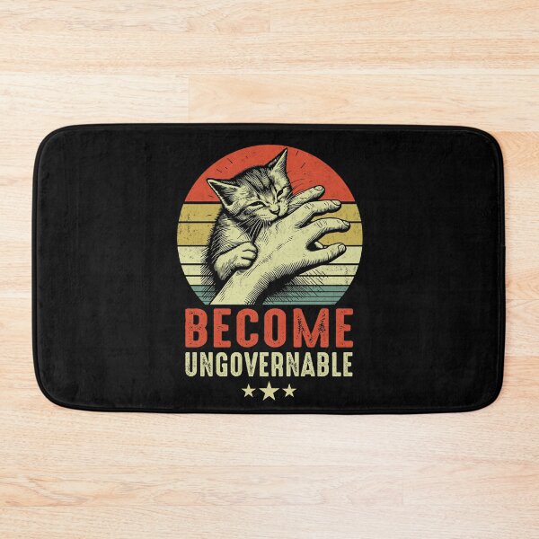 Item preview, Become Ungovernable - Cute Cat Biting Hand Funny Meme designed and sold by FernaRoje.
