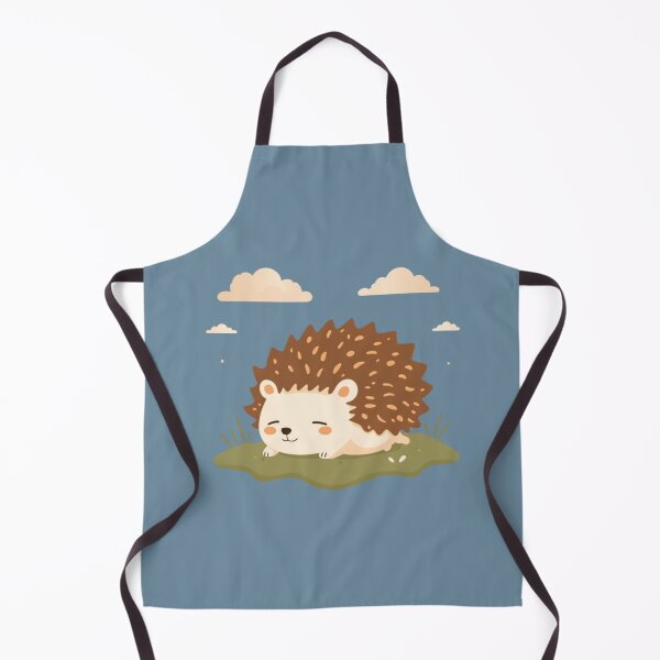 Item preview, Lazy Hedgehog Napping in Moss Kawaii Cute Animal T-Shirt designed and sold by WrongGift.