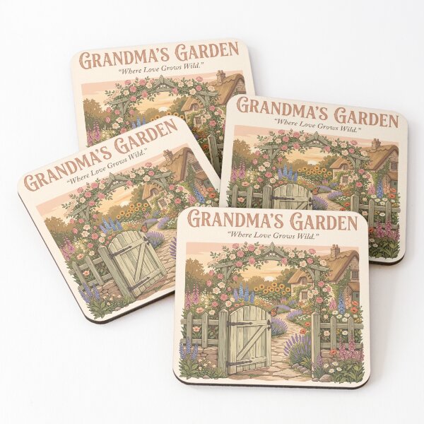 Item preview, Grandma's Garden Shirt – Cottage Gate Wildflower Where Love Grows Wild Tee designed and sold by DmaarGroup.