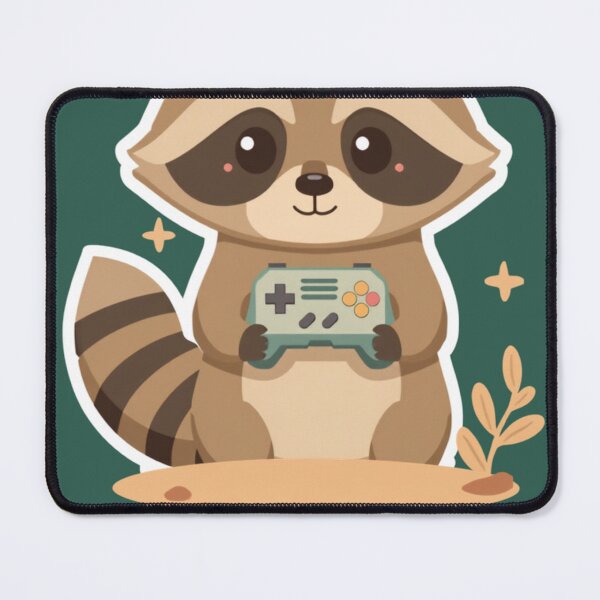 Item preview, Pro Gamer Raccoon Funny Kawaii Quote Cute Animal T-Shirt designed and sold by WrongGift.