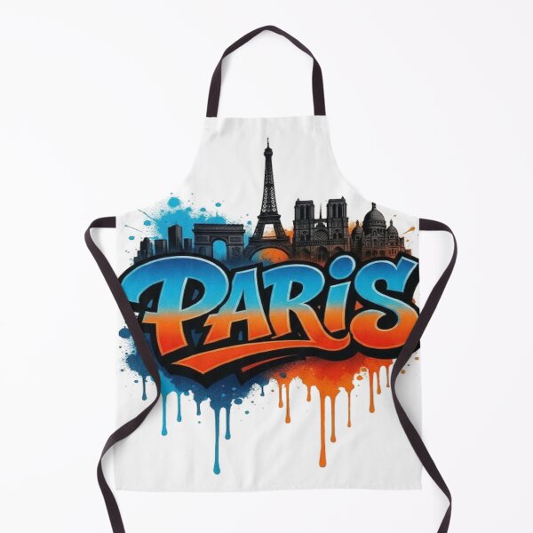 Item preview, Paris Graffiti Typography – Urban Street Art Design designed and sold by ROVVI.