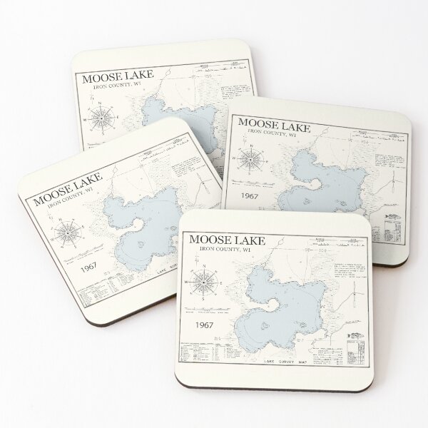Item preview, Moose Lake - Iron County WI  designed and sold by Jean Plout.