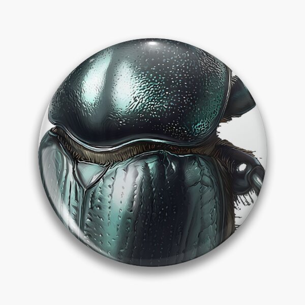 Item preview, Gothic Rhinoceros Beetle designed and sold by IllumeInk.