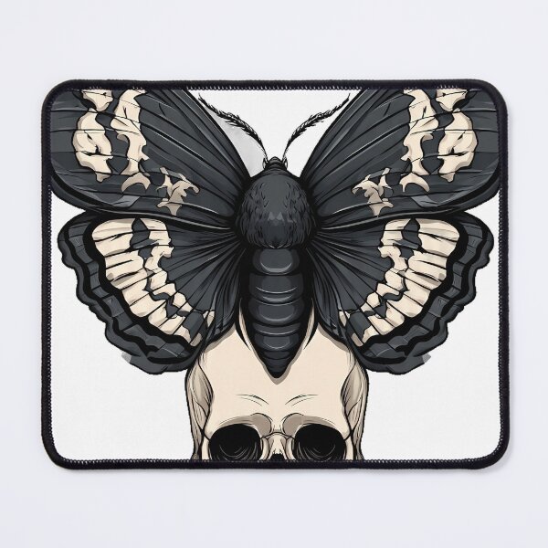 Item preview, Moth and Skull designed and sold by IllumeInk.