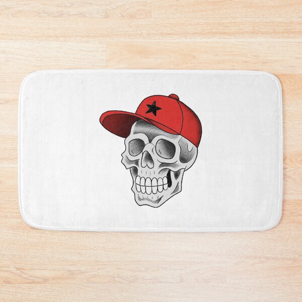 Item preview, skull in hat designed and sold by saacstix.