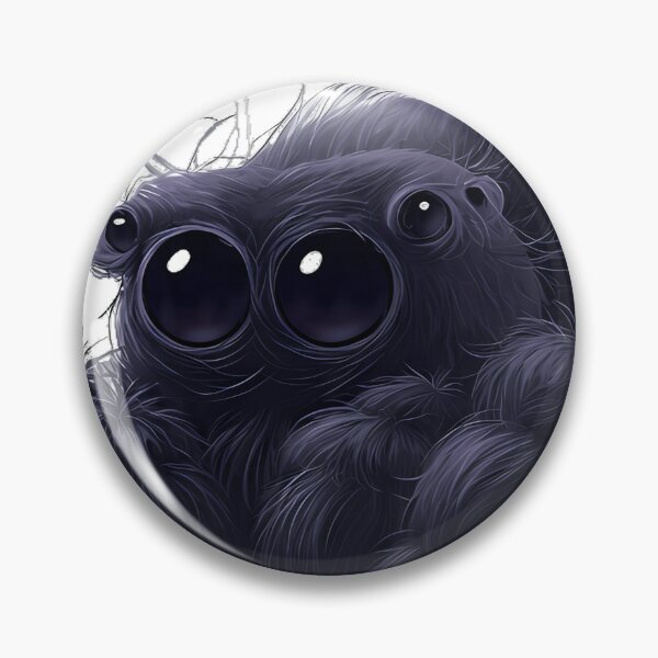 Item preview, Gothic Jumping Spider designed and sold by IllumeInk.