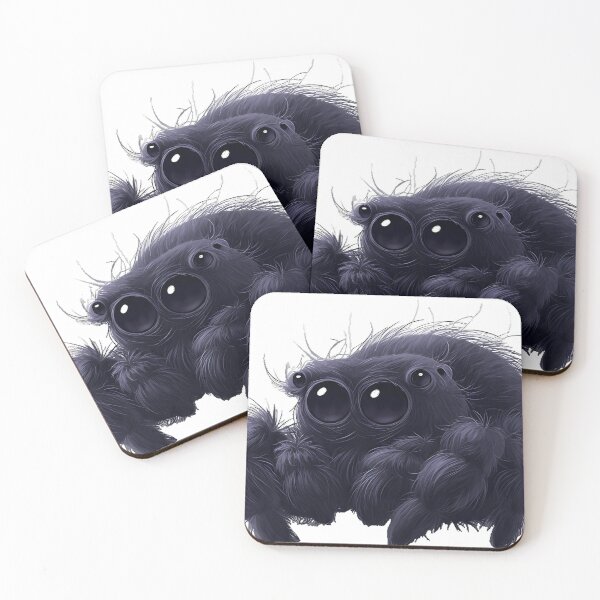 Item preview, Gothic Jumping Spider designed and sold by IllumeInk.