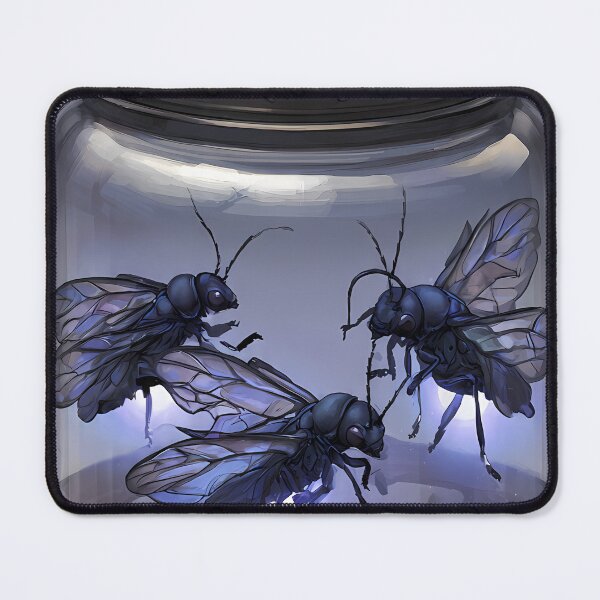 Item preview, Dark Fireflies in Gothic Jar designed and sold by IllumeInk.