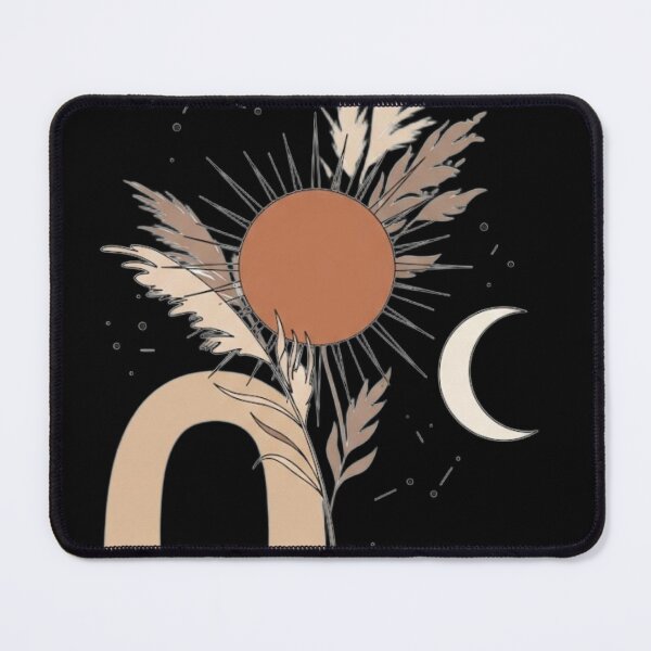 Item preview, Boho Sun Pampas Abstract Illustration designed and sold by Aries Creation Store.