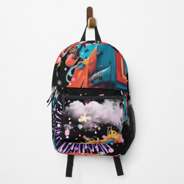 Item preview, Retro TV Graffiti Pop Art Celestial Fireworks Graphic designed and sold by Dream Weave Studio.