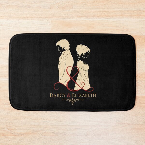 Item preview, Darcy and Elizabeth Pride and Prejudice Silhouette Art designed and sold by Fenay Designs.